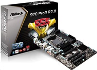 ASRock 970 PRO3 R2.0, 970, DualDDR3-1333, SATA3, RAID, GBLAN, ATX