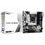 ASROCK B760M PRO RS/D4 (intel 1700 12+13gen, 4xDDR4 5333MHz, 4xSATA3, 2x M.2, HDMI+DPort, 1xGLAN, mATX)