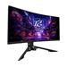 ASROCK LCD - 34" Gaming monitor PG34QRT2B, VA LCD, Prohnutý, 3440x1440 WQHD, 180Hz, 4000:1, 500cd/m2, 1ms, 2xHDMI, 2xDP