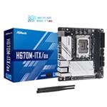 ASRock MB Sc LGA1700 H670M-ITX/AX, Intel H670, 2xDDR4, 1xDP, 1xHDMI, WI-FI, mini-ITX