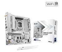 ASRock MB Sc LGA1851 B860M Challenger WiFi WHITE, Intel B860, 4xDDR5,1xHDMI, WiFi, mATX