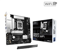 ASRock MB Sc LGA1851 B860M ROCK WIFI, Intel B860, 2xDDR5, 1xHDMI, 1x DP, WiFi, mATX