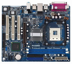 ASRock P4I65G, 865G, DualDDR-400, SATA, LAN, VGA, mATX