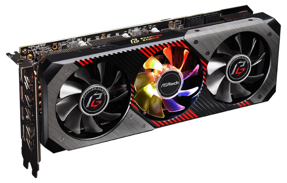 ASROCK Radeon RX 5700 XT Phantom Gaming D 8G OC / 8GB GDDR6 / PCI-E / 1x HDMI / 3x DP RX5700XT PGD 8GO