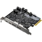 ASRock Thunderbolt 4 AIC / PCI-E 3.0 / Intel JHL8540 Thunderbolt 4 Controller / 2x Thunderbolt 4 / 2x DP IN