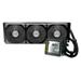 ASROCK Vodní chladič Steel Legend Dark 360 LCD, 3x120mm, LGA1851, AM5, černá 90-ASLA36-BAAGA5