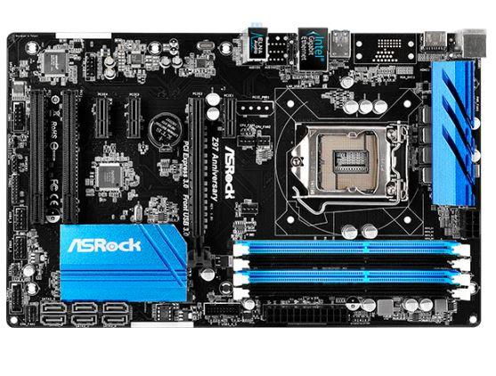 ASRock Z97 Anniversary, Z97, DualDDR3-1600, SATA3, RAID, HDMI, ATX
