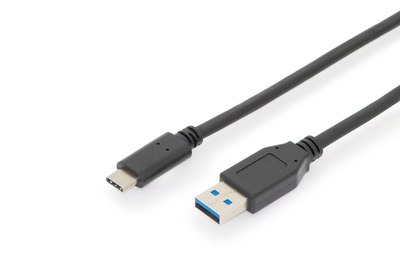 ASSMANN USB Type-C™ connection cable, Gen2, Type-C™ to A AK-300146-010-S