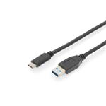 ASSMANN USB Type-C™ connection cable, Gen2, Type-C™ to A AK-300146-010-S