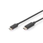 ASSMANN USB2.0 HighSpeed Connection Cable USB C M(plug)/microUSB B M(plug) 3,0m AK-300137-030-S