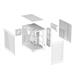 ASUS A32 PLUS WHITE ARGB TG skrinka ATX biela 4x ARGB fan 90DC00S3-B19000