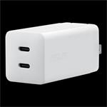 ASUS AC NAPÁJACÍ ADAPTÉR 65W , 2x USB-C GaN, obsahuje 150 cm USB-C - USB-C kábel 90XB09AN-BPW010