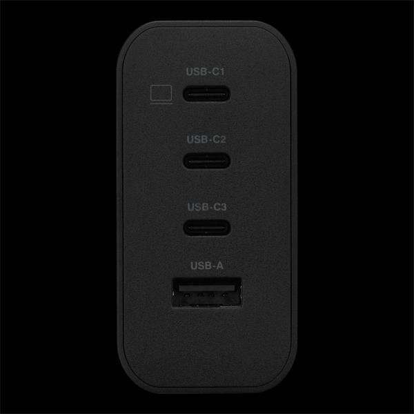 ASUS AC NAPÁJACÍ ADAPTÉR ROG 140W, 3x USB-C, 1x USB-A, GaN 90XB09IN-BPW020