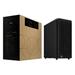 ASUS case PROART PA401 WOOD METAL, Mid Tower, ATX, 1xUSB-C Gen2x2, 2xUSB 3.0, 2x 160mm Fan, černá 90DC00M0-B39010