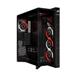 ASUS case ROG Cronox ARGB, E-ATX, Průhledná bočnice, 4x120mm ARGB, černá 90DC00T0-B09030