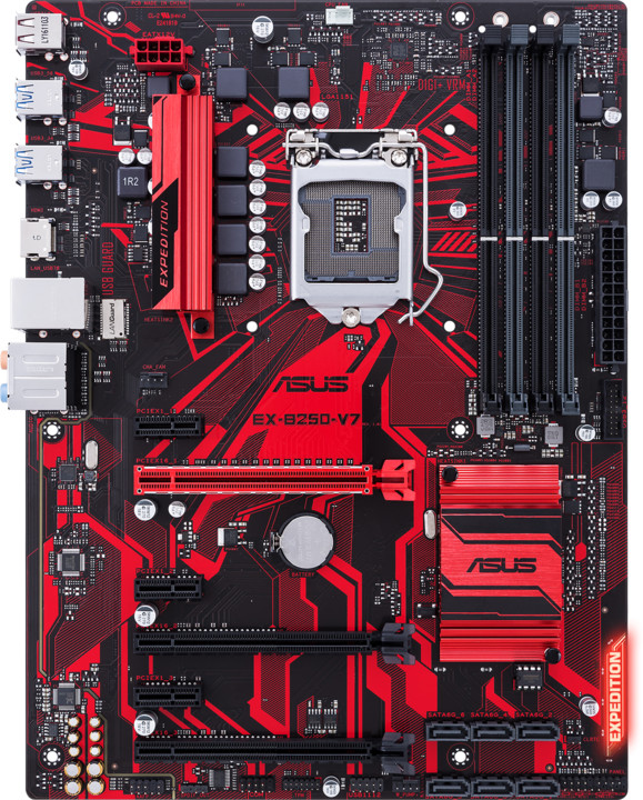 ASUS EX-B250-V7 Intel Socket 1151/4xDDR4/1 x PCIe x16/SATA 6Gb/ATX 90MB0T60-M0EAYM