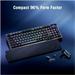 ASUS klávesnice ROG Azoth 96 HE, Mechanická, Bezdrátová, BT, RF 2.4GHz, US, černá 90MP040H-BKUA20