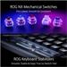 ASUS klávesnice ROG AZOTH Moonlight White, mechanická, Bluetooth, US, bílá 90MP031A-BKUA11