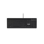 ASUS KU100 SmartCard Keyboard - drôtová klávesnica, čierna, CZ/SK 90XB05E0-BKB000