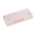 ASUS Marshmallow KW100 Copilot version - bezdrôtová klávesnica, Pink, CZ/SK 90XB0880-BKB570