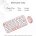 ASUS Marshmallow KW100 Copilot version - bezdrôtová klávesnica, Pink, CZ/SK 90XB0880-BKB570