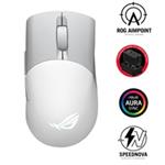 ASUS myš ROG KERIS WIRELESS AIMPOINT WHITE (P709), RGB, Bluetooth, bílá 90MP02V0-BMUA10