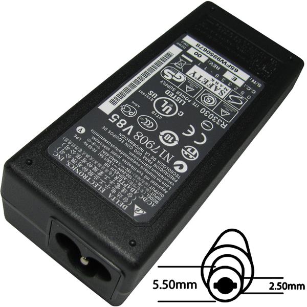 ASUS orig AC NAPÁJACÍ ADAPTÉR 65W 19V 3PIN 5,5x2,5mm neobsahuje PW CORD CEE 77011021