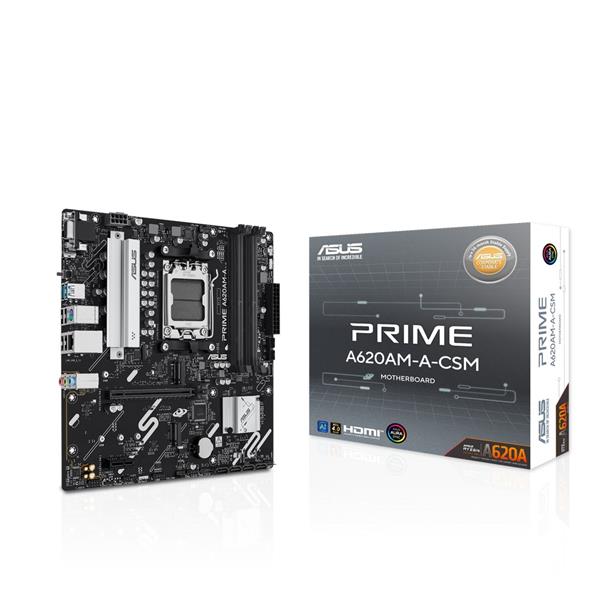 ASUS PRIME A620AM-A-CSM soc.AM5 A620A DDR5 mATX M.2 D-Sub HDMI DP 90MB1MY0-M0EAYC