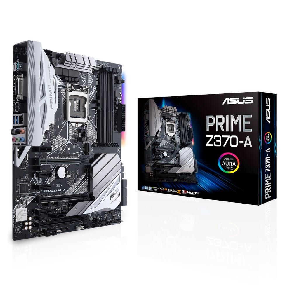 ASUS PRIME Z370-A , LGA-1151 , HDMI/DVI/DP , 2 x PCIe 3.0 , USB 3.1 90MB0V60-M0EAY0