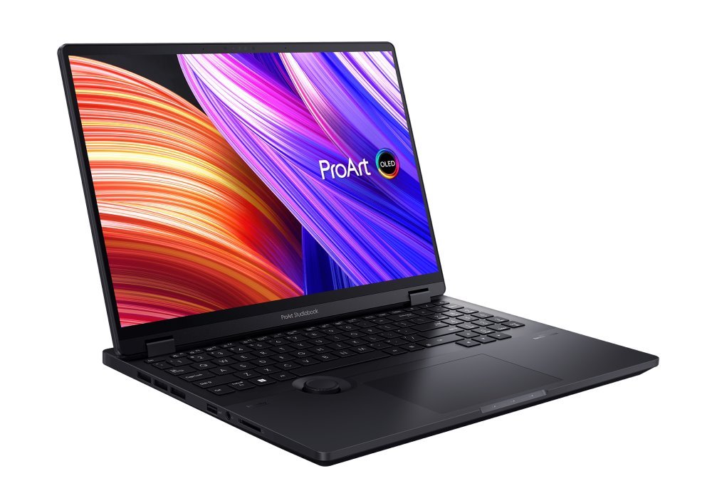 ASUS ProArt StudioBook/ i9-13980HX/ 32GB/ 4TB SSD/ RTX 4070 8GB/ 16"3,2K OLED,touch/ W11P/ černý H7604JI-OLED138X