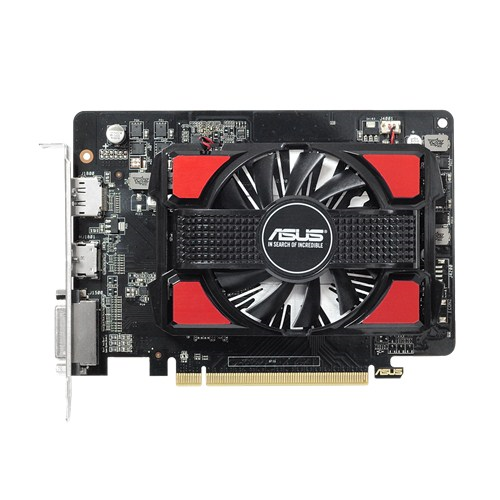 ASUS Radeon R7 250, 1GB GDDR5 (128 Bit), HDMI, DVI, DP R7250-1GD5-V2