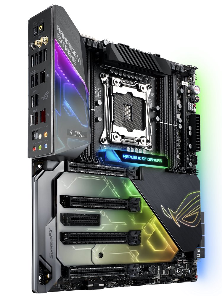 ASUS ROG RAMPAGE VI EXTREME / Intel X299 / LGA2066 / 8xDDR4 / E-ATX 90MB0U30-M0EAY0