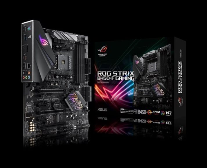 ASUS ROG STRIX B450-F GAMING / B450 / AM4 / 4x DDR4 DIMM / 2x M.2 / HDMI / DP / ATX 90MB0YS0-M0EAY0