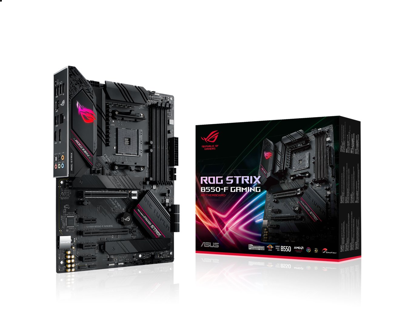 ASUS ROG STRIX B550-F GAMING, AM4, 4xDDR4, ATX 90MB14S0-M0EAY0