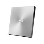 ASUS SDRW-08U7C-U external ultraslim DVD-RW + 3x Hardcoat DVD, USB-C, strieborná 90DD0302-M29000