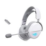 ASUS sluchátka ROG Pelta, Bezdrátové BT a RF 2.4GHz, ARGB, bílá 90YH0410-BHUA10