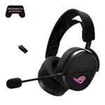ASUS sluchátka ROG Pelta, Bezdrátové BT a RF 2.4GHz, ARGB, černá 90YH0410-BHUA00