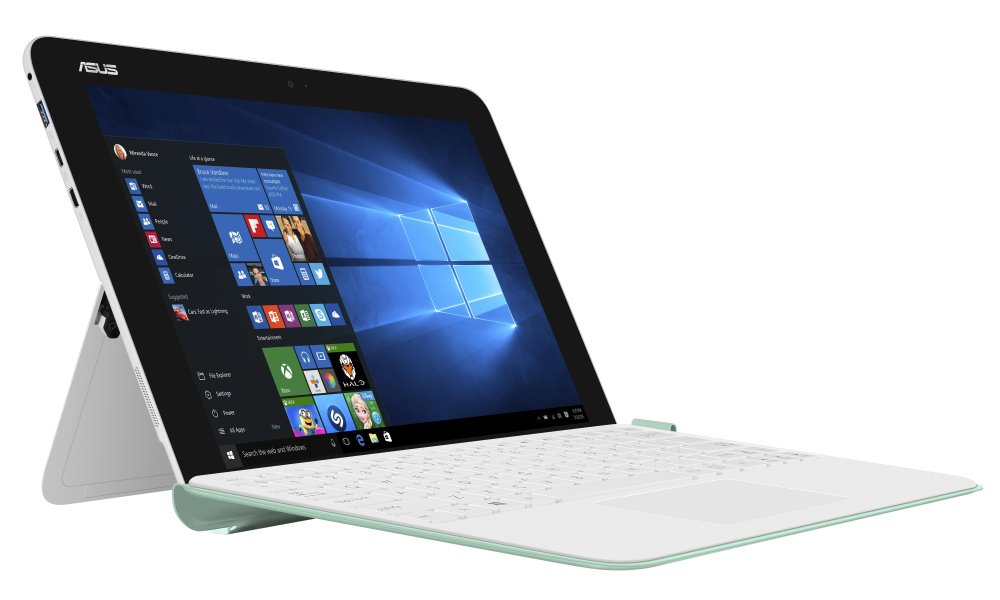 ASUS T102HA-GR044T/2in1/10,1"/WXGA IPS Touch/x5-Z8350/4GB/64GB /Intel HD Graphics/W10/White/Green