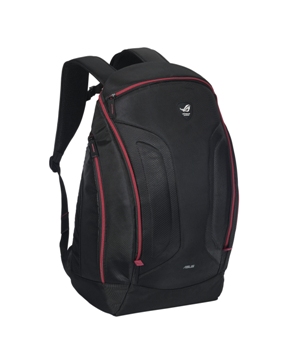 ASUS taška ROG Shuttle backpack 17.3", čierna farba 90-XB2I00BP00020-