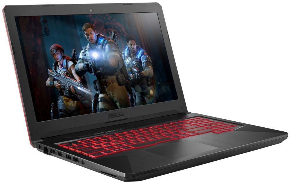 ASUS TUF Gaming FX504GD/ i7-8750H/ 8GB DDR4/ 128GB SSD + 1TB (5400)/ GTX 1050 4GB/ 15,6" FHD IPS/ W10H/ Č FX504GD-E4837T