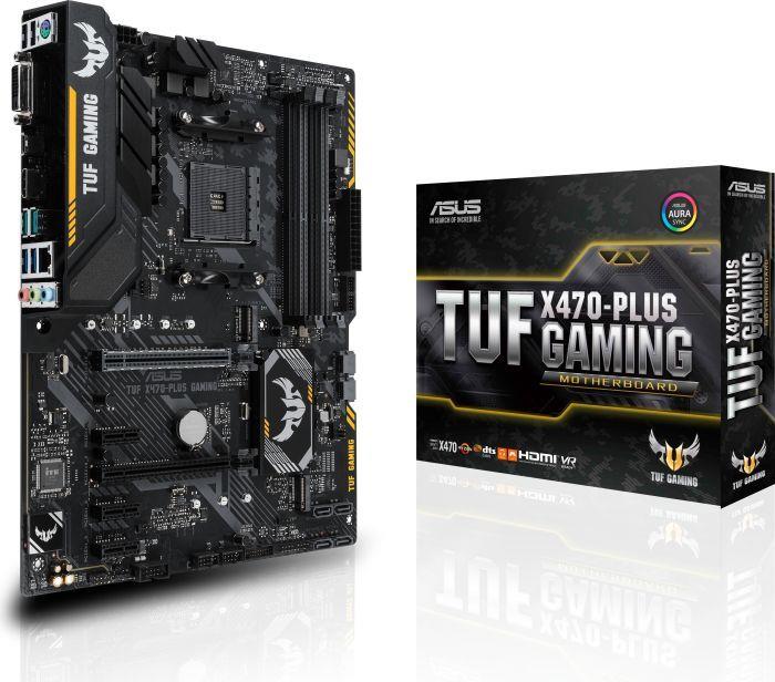 ASUS TUF X470-PLUS GAMING, AM4, X470, USB3.1, M.2