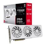 ASUS VGA AMD RADEON RX 9070 XT PRIME 16GB OC WHITE, RX 9070 XT, 16GB GDDR6, 3xDP, 1xHDMI 90YV0L75-M0NA00
