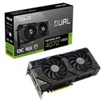 ASUS VGA NVIDIA GeForce RTX 4070 Ti SUPER DUAL OC 16G, 16G GDDR6X, 3xDP, 1xHDMI 90YV0KF3-M0NA00