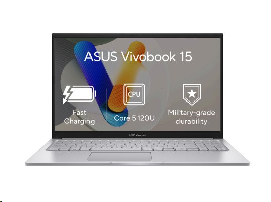 ASUS Vivobook 15 X1504VA-BQ4153W, Core 5-120U , 15.6˝ 1920 x 1080 FHD, UMA, 16GB, SSD 512GB, W11H