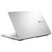 ASUS Vivobook Go/ Intel N150/ 8GB DDR5/ 128GB UFS/ Intel UMA/ 14"FHD,matný/ W11H/ stříbrný E1404TA-EB094W