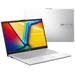 ASUS Vivobook Go/ Ryzen 3 7320U/ 8GB/ 512GB SSD/ Radeon Graphics/ 14"FHD,matný/ W11H/ stříbrný E1404FA-EB950W