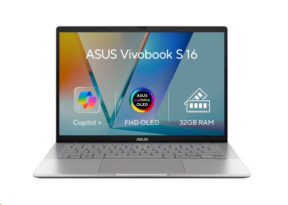 ASUS Vivobook S16 M3607KA-OLED009W, AI 7 - 350, 16.0˝ 1920x1200 WUXGA, UMA, 32GB, SSD 1TB, W11H