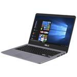 ASUS VivoBook S410UA-EB093T Intel i5-8250U 14.0" FHD matny UMA 8GB 256GB SSD WL Cam Win10 CS šedý