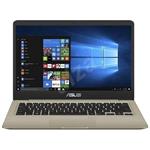 ASUS VivoBook S410UA-EB325T Intel i5-8250U 14.0" FHD matny UMA 8GB 256GB SSD WL Cam Win10 CS zlatý