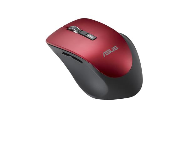 ASUS WT425/Ergonomická/Optická/Bezdrátová USB/Červená 90XB0280-BMU030